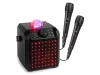 Fenton KAR55B Karaoke hangfal, LED Jellyball, fekete, 50W