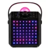 Fenton KAR55B Karaoke hangfal, LED Jellyball, fekete, 50W