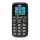 Maxcom MM428 L DualSIM mobiltelefon extra nagy gombokkal, vészhívóval (fekete)