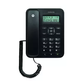   Motorola CT202 fekete vezetékes asztali telefon (MOT-2020-999)