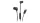 Motorola Earbuds 3C-s fekete vezetékes fülhallgató (MOT-2037-999)