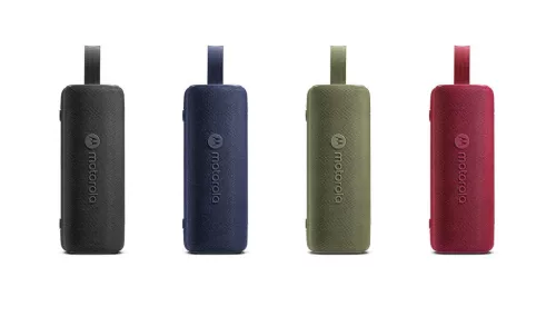 Motorola ROKR 600 piros hordozható bluetooth hangszóró (MOT-2044-999)