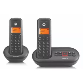   Motorola E212 fekete vezeték nélküli üzenetrögzítő telefon (MOT-2076-999)