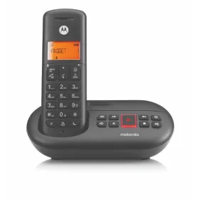   Motorola E211 fekete vezeték nélküli üzenetrögzítő telefon (MOT-2081-999)