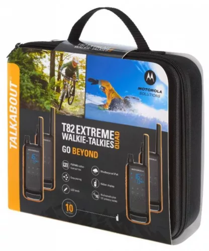 Motorola TALKABOUT T82 EXTREME PMR adóvevő rádió Quad (MOT-465-999)