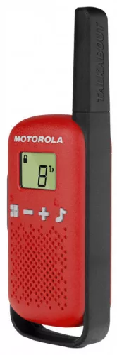 Motorola TALKABOUT T42 PMR adóvevő rádió - piros (MOT-506-999)