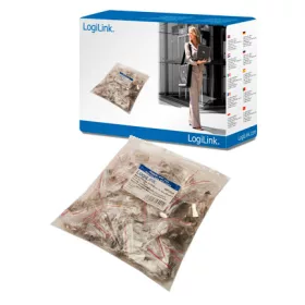   LogiLink CAT-5 Árnyékolt moduláris csatlakozó menet betéttel 100db (MP0004)