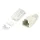 LogiLink RJ45 csatlakozódugasz, árnyékolt Cat6 szürke 100db (MP0021)
