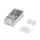 Logilink RJ45 moduláris csatlakozó, Cat.6A, árnyékolt, vezetőlappal, 50 db (MP0070)