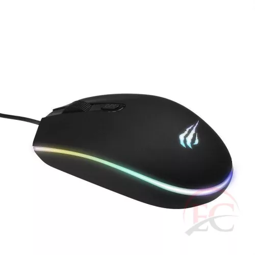 Havit Gamenote MS1003 RGB gamer egér, fekete