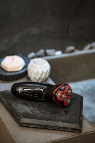 MESKO MS 2926 Borotva fekete-piros