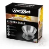 Mesko MS 3152 Digitális tálas konyhai mérleg – Inox