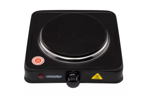 MESKO MS6508 Elektromos Főzőlap, Fekete