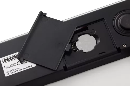 MESKO MS8149 Személymérleg, 100g Mérési Pontossággal, Fekete, Zöld Levéllel