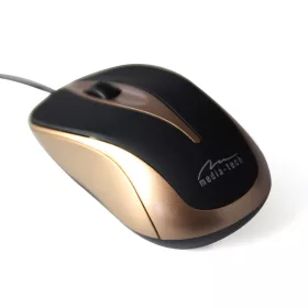 Media-Tech Plano USB vezetékes egér, arany