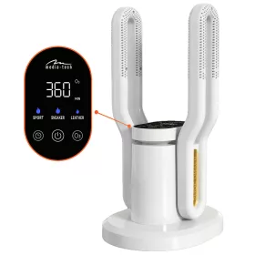 Media-Tech OZONE PRO+ ózonos cipőszárító, fehér