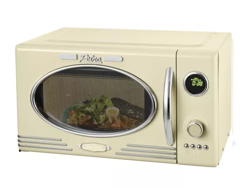 Kalorik MW2500DG Retro mikró 25L, Krémszín