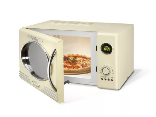 Kalorik MW2500DG Retro mikró 25L, Krémszín
