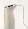 Girmi MX03 - 400W botmixer ergonomikus fogással, 19 cm inox szárral és 2 sebességgel, matt törtfehér színben