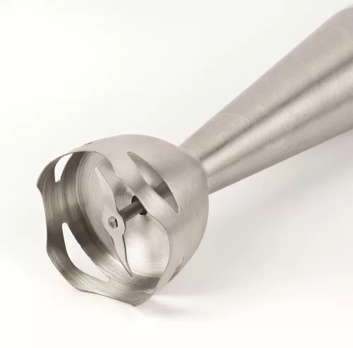 Girmi MX03 - 400W botmixer ergonomikus fogással, 19 cm inox szárral és 2 sebességgel, matt törtfehér színben