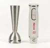 Girmi MX03 - 400W botmixer ergonomikus fogással, 19 cm inox szárral és 2 sebességgel, matt törtfehér színben