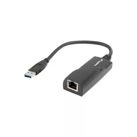   LANBERG USB">RJ45 ETHERNET ADAPTER HÁLÓZATI KÁRTYA USB 3.0 1X RJ45 1GB KÁBEL