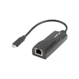   LANBERG USB">RJ45 ETHERNET ADAPTER HÁLÓZATI KÁRTYA USB-C 3.1 1X RJ45 1GB Kábel