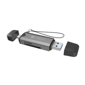   Natec Scarab 3 USB-A + USB-C SD/MICRO SD USB 3.1 GEN 1  kártyaolvasó fekete