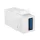 Logilink USB 3.0 keystone csatlakozó, A/F-USB-A/F, fehér (NK0015)