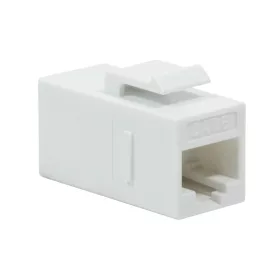   Logilink Cat.6 Keystone Inline csatlakozó, UTP 14,5 mm széles, fehér (NK4012W)