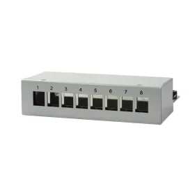   Logilink Asztali keystone panel 8 keystone modulhoz, árnyékolt (NK4051)