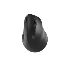   Natec Crake 2 vezeték nélküli függőleges egér 2400DPI BT 5.2 + 2.4GHZ fekete