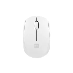   Natec Stork vezeték nélküli optikai egér, 1600DPI, fehér