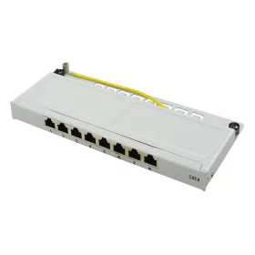   Logilink Cat.6 Patch Panel 8-port mini asztali, STP, szürke, szürke (NP0077)