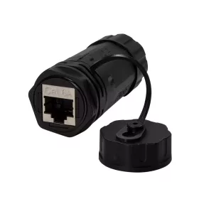   Logilink Cat.6A ipari válaszfalcsatlakozó 2 x RJ45, kábelvezetővel (NP0084)
