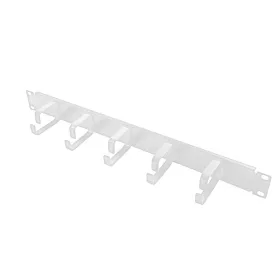   Logilink 19" kábelrendező 1U, acél konzolokkal, szürke (OR101G)
