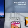 Well ORG-CABEL-M0305GY-WL kábel rendező, mágneses kábel rendszerező