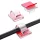 Well ORG-CABEL-S0224TT-WL Öntapadós kábel rendező, Kábeltartó 24 db-os