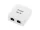 Lanberg CAT5e 2xRJ45 FTP árnyékolt fehér felületi szerelodoboz