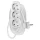 Emos P0323R Hosszabbító 3 m / 3 aljzat / fehér / PVC / 1,5 mm²