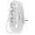 Emos P0325R  Hosszabbító 5 m / 3 aljzat / fehér / PVC / 1,5 mm²