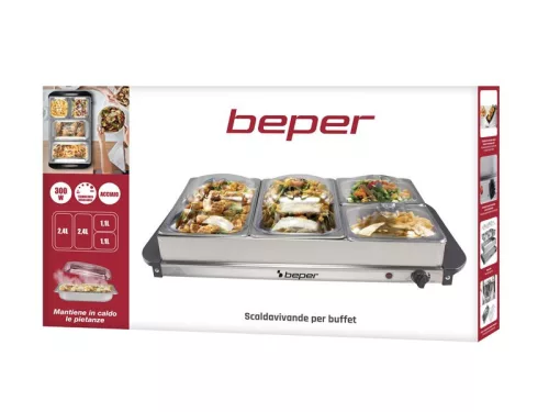 Beper P101TEM001 Büfétálaló melegen tartó funkcióval