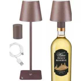   Beper P201UTP120 2 az 1-ben vezeték nélküli asztali lámpa