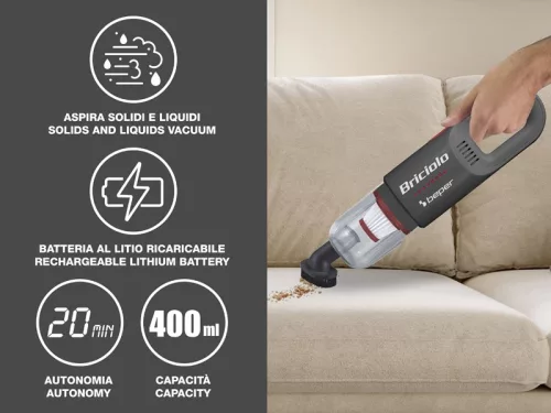 Beper, P202ASP401 Újratölthető kézi porszívó