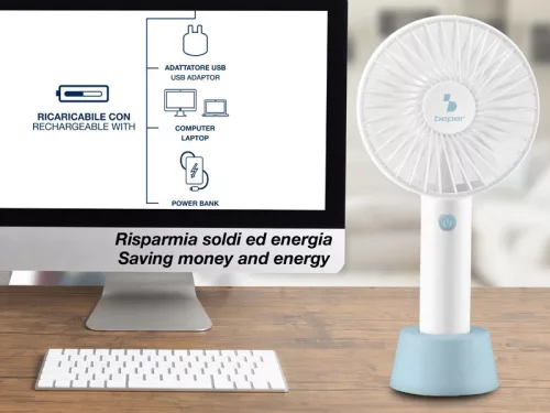 Beper P206VEN401, USB Ventilátor,  4W, 3 sebesség,
