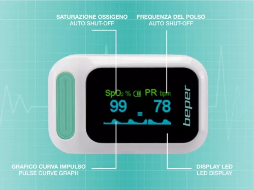 Beper P303MED050 Véroxigénszint mérő