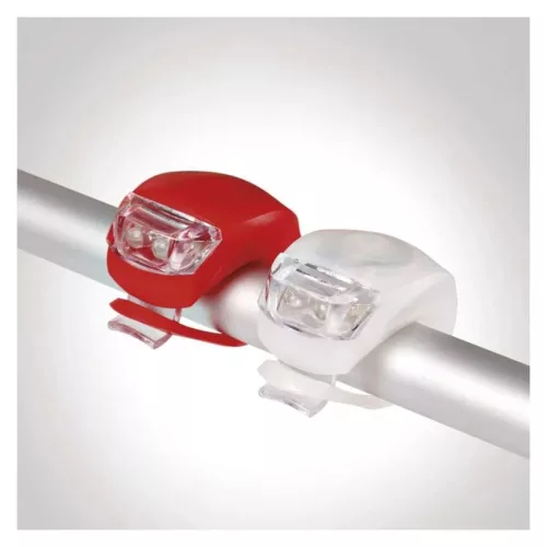 EMOS P3921 LED Kerékpárlámpa szett 10lm, 2× LED fehér, 2× LED piros