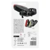 EMOS P3922 COB LED Kerékpárlámpa szett 22 lm