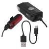 EMOS P3923 első + hátsó tölthető LED kerékpár lámpa, 90 lm, 500 mAh/3,7V