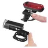 EMOS P3923 első + hátsó tölthető LED kerékpár lámpa, 90 lm, 500 mAh/3,7V